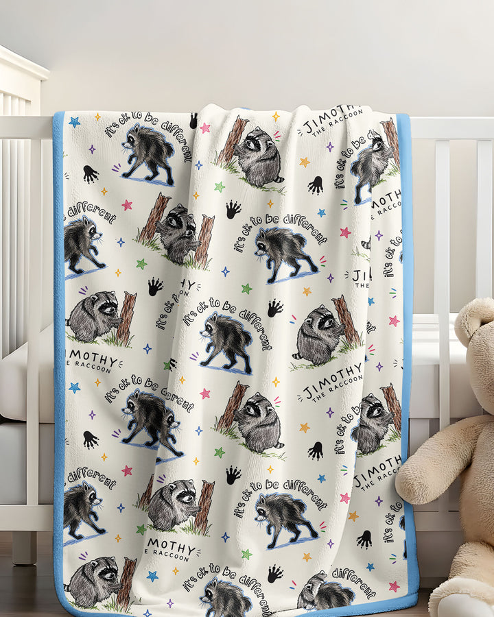 It's Okay to be Jimothy Bamboo Blanket