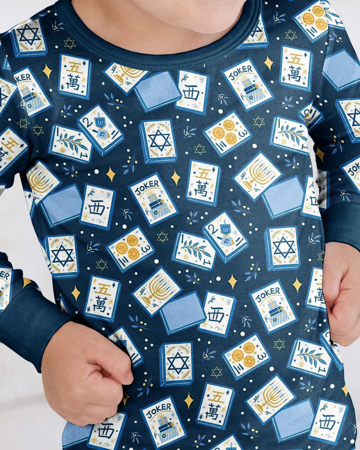 Love And Lights Bamboo Two Piece Long Sleeve Pajama Set