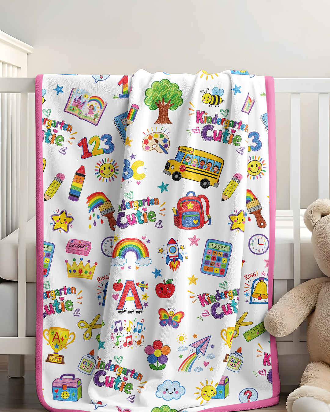 Kindergarten Cutie Bamboo Blanket