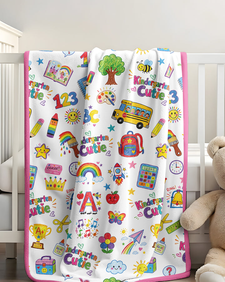 Kindergarten Cutie Bamboo Blanket