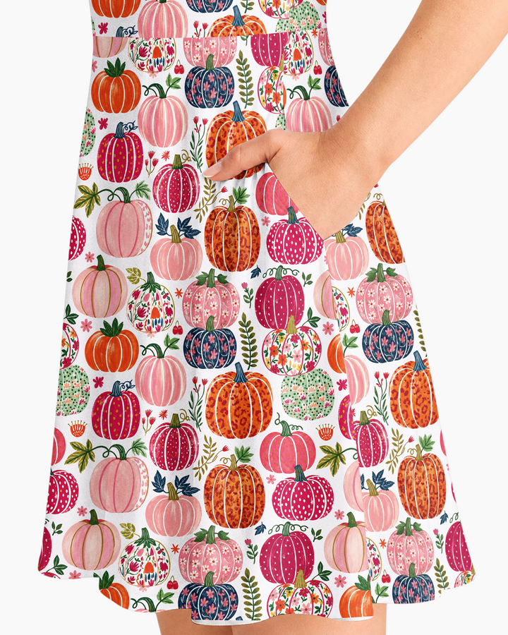 Vorlage Bambus Twirl Kleid