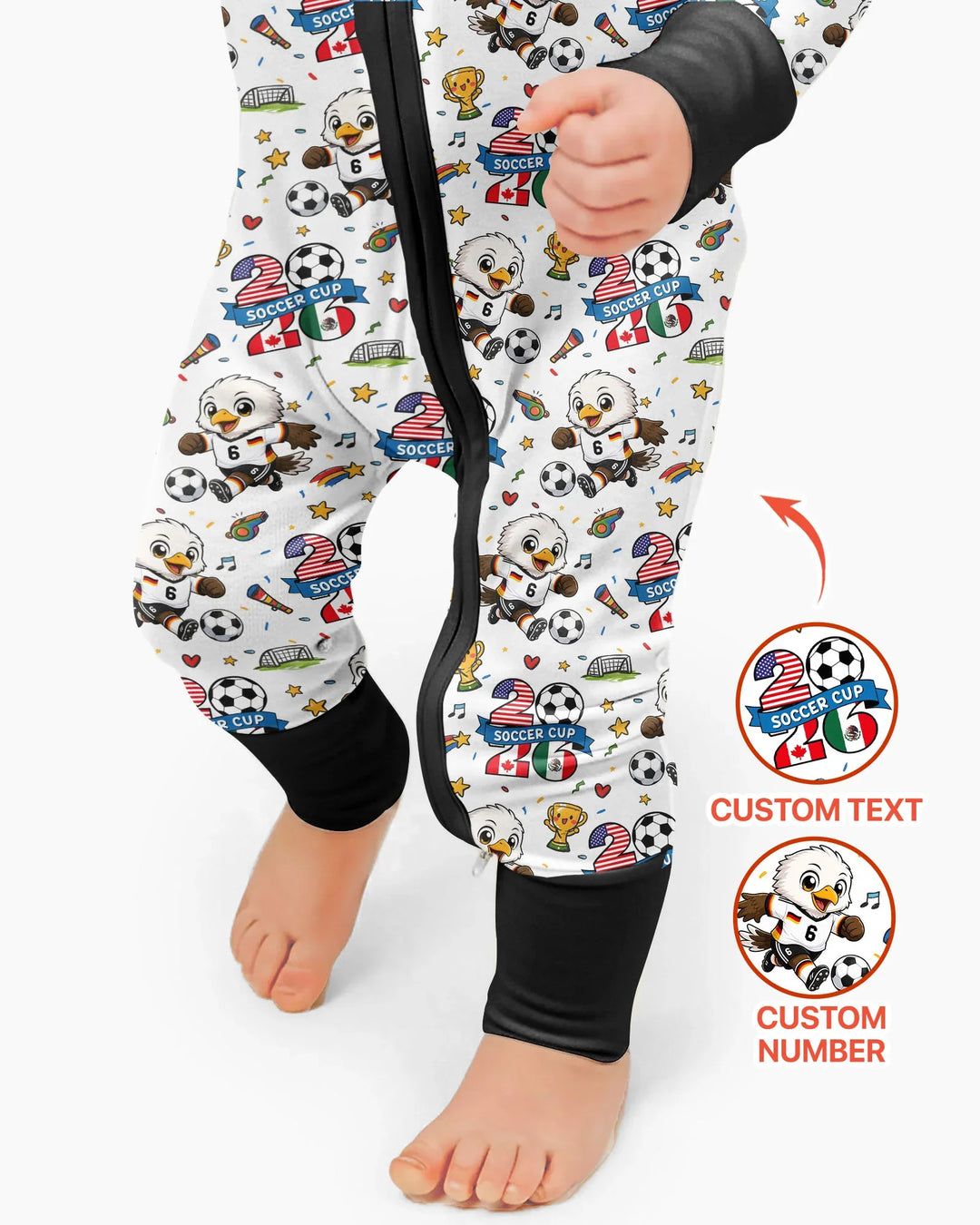 Gerippte Babykleidung mit individuellem Foto - Weich &amp; Skizzenhaft