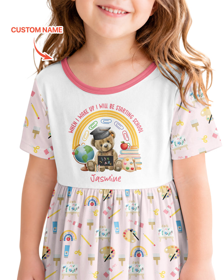 Vorlage Bambus Twirl Kleid