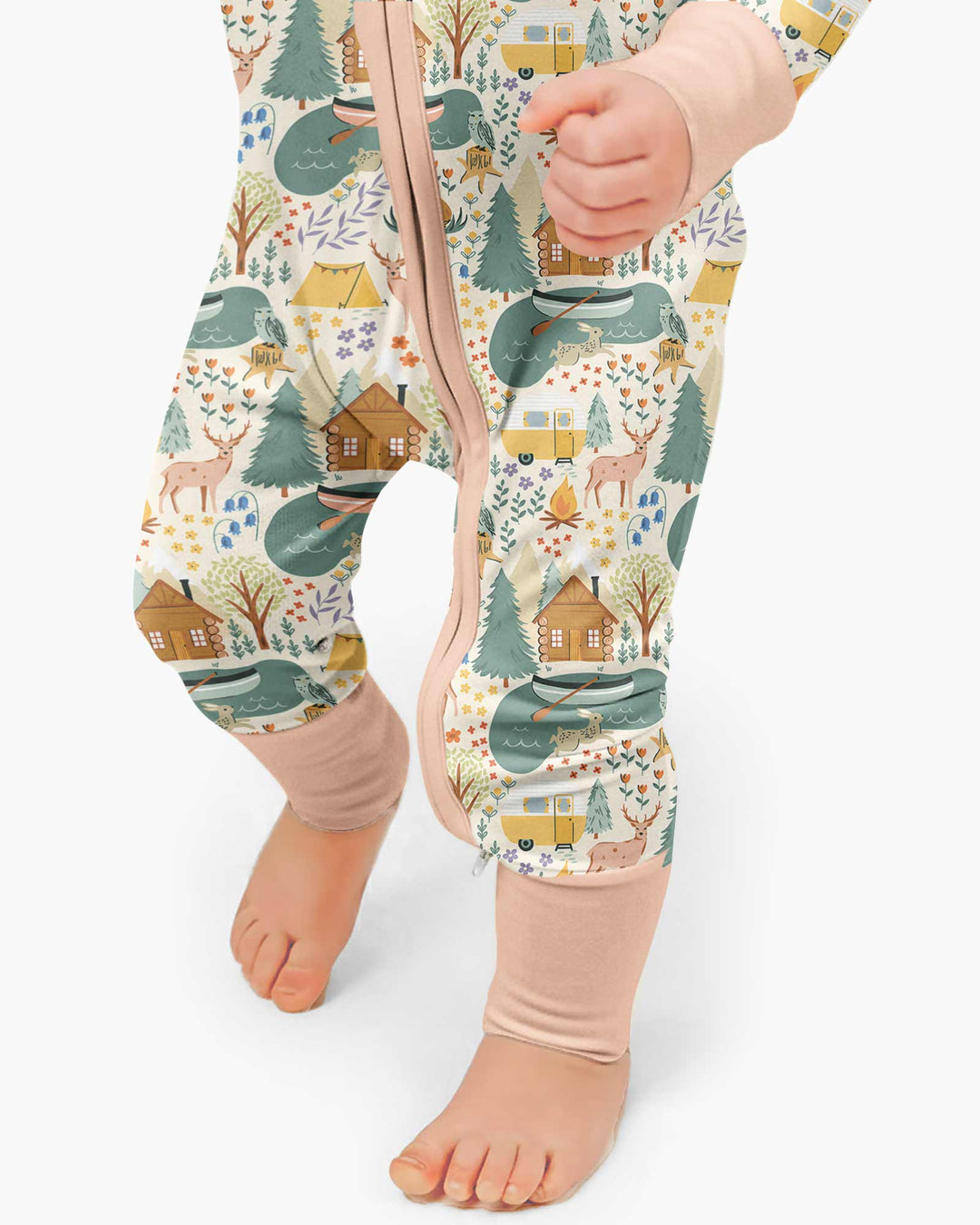 Gerippte Babykleidung mit individuellem Foto - Weich &amp; Skizzenhaft