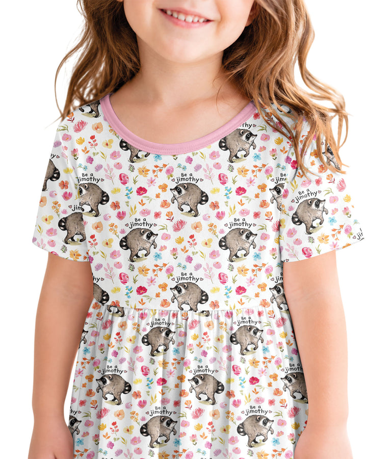 Be A Jimothy Family Matching Bamboo Twirl Dress