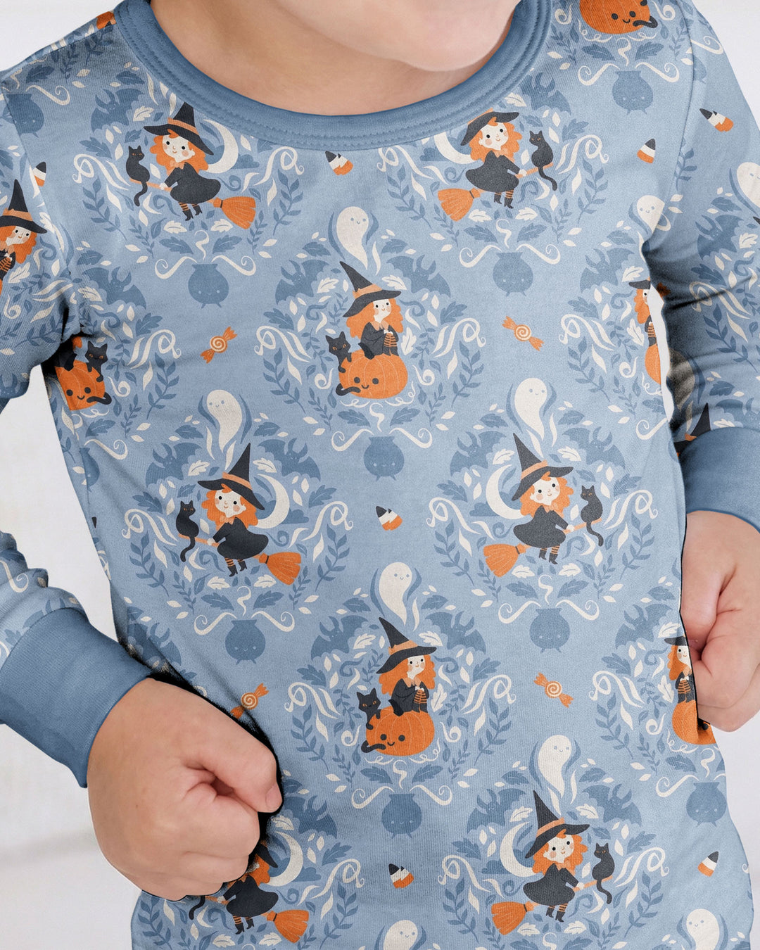 Sweet Witches Bamboo Two Piece Long Sleeve Pajama Set