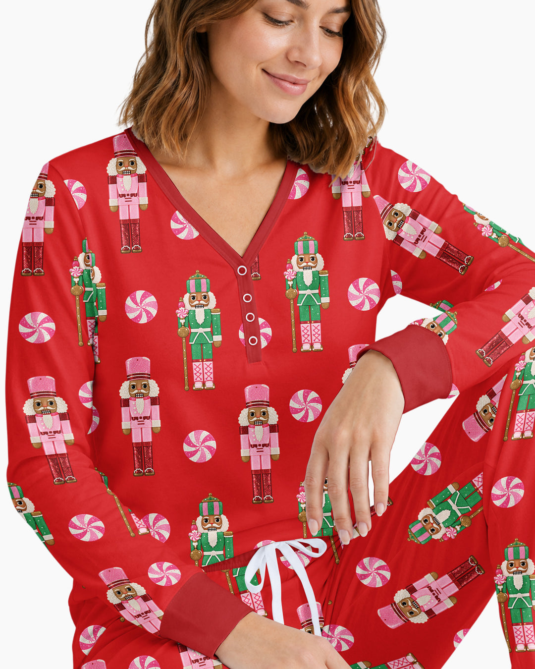 Pink Nutcracker Dreams Bamboo Women Pajama Set