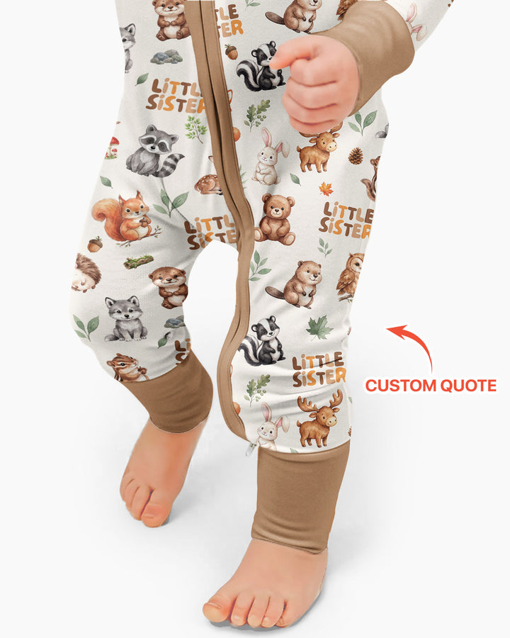 Gerippte Babykleidung mit individuellem Foto - Weich &amp; Skizzenhaft
