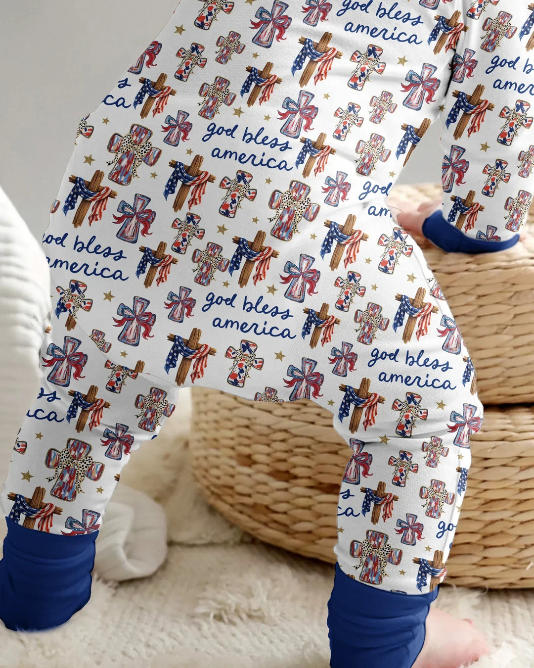 Gerippte Babykleidung mit individuellem Foto - Weich &amp; Skizzenhaft