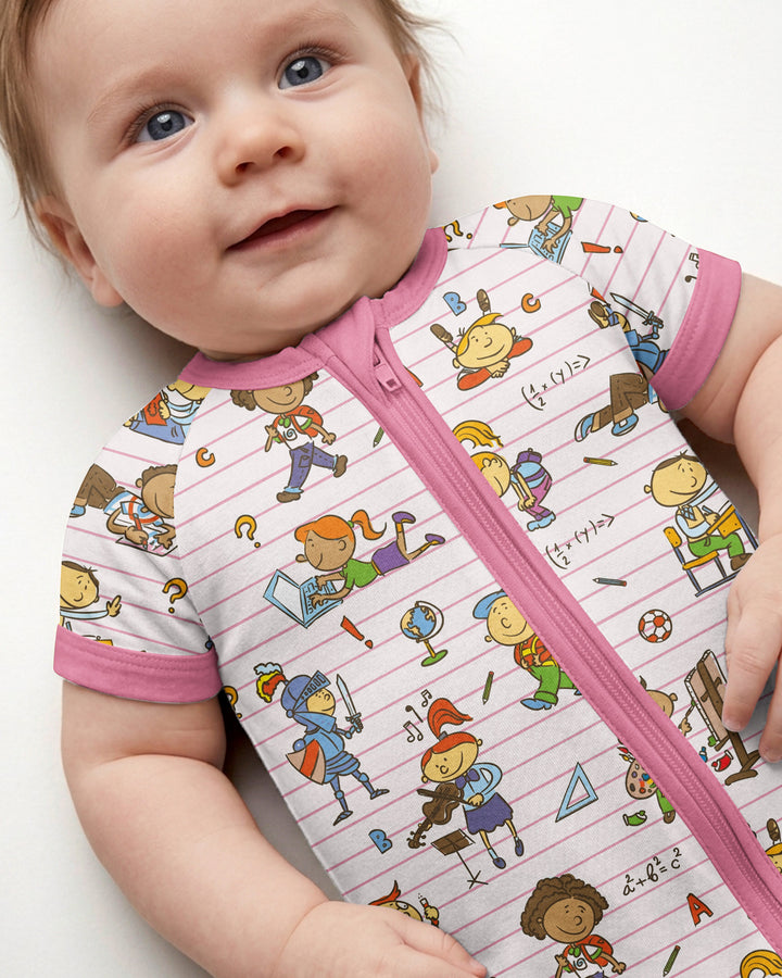 School Days Adventure Bamboo Shorty Zippy