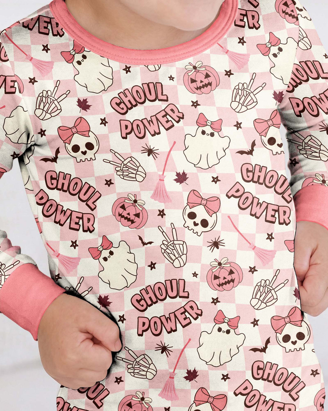 Ghoul Power Bamboo Two Piece Long Sleeve Pajama Set