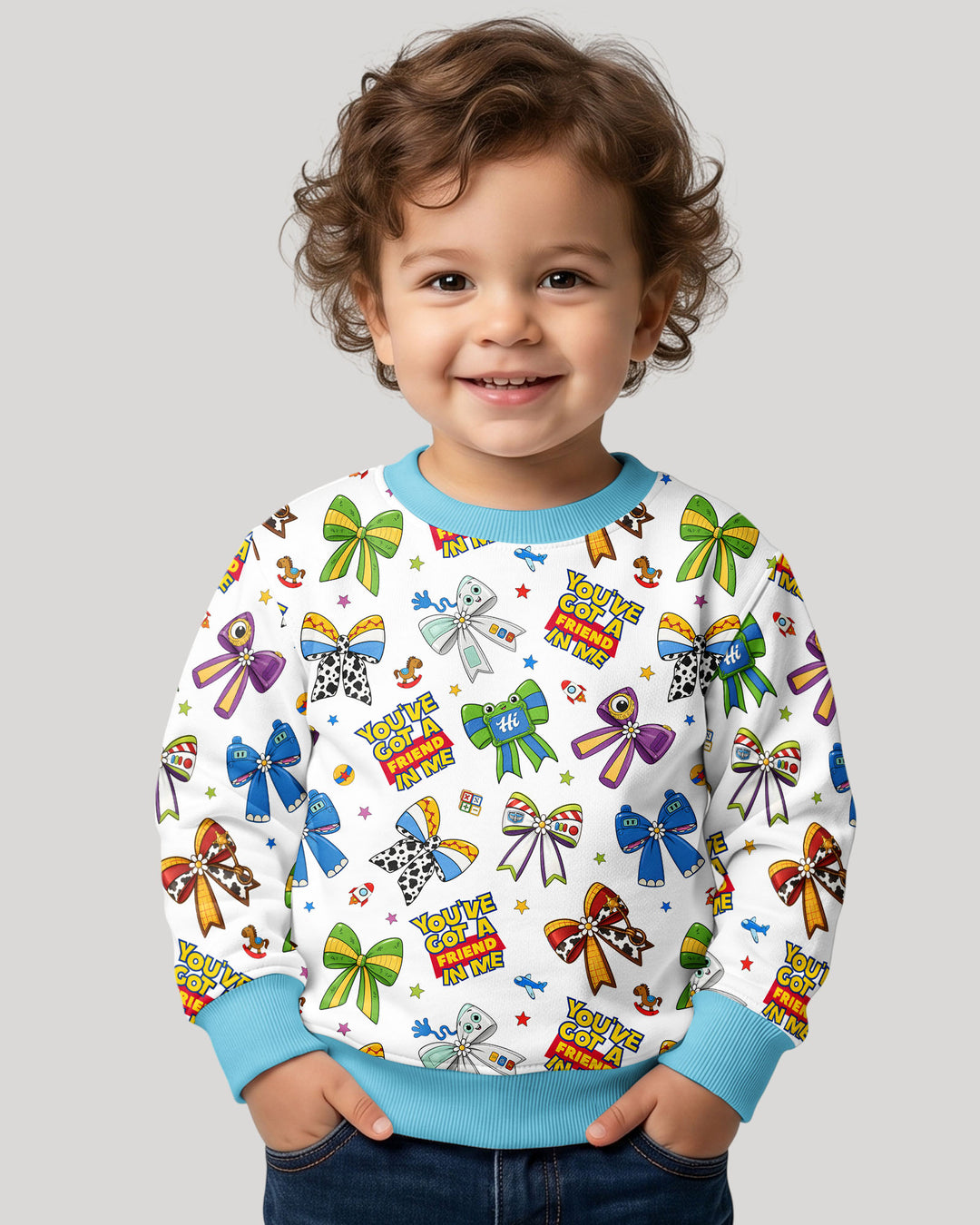 Sweatshirt mit Rundhalsausschnitt aus Bambusfaser
