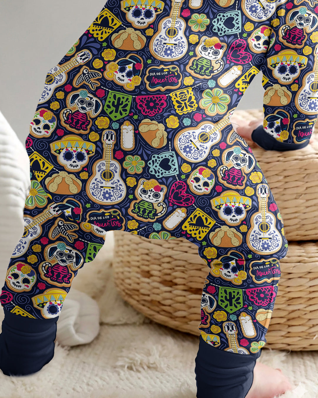 Cookie De Los Muertos Bamboo Convertible Zippy