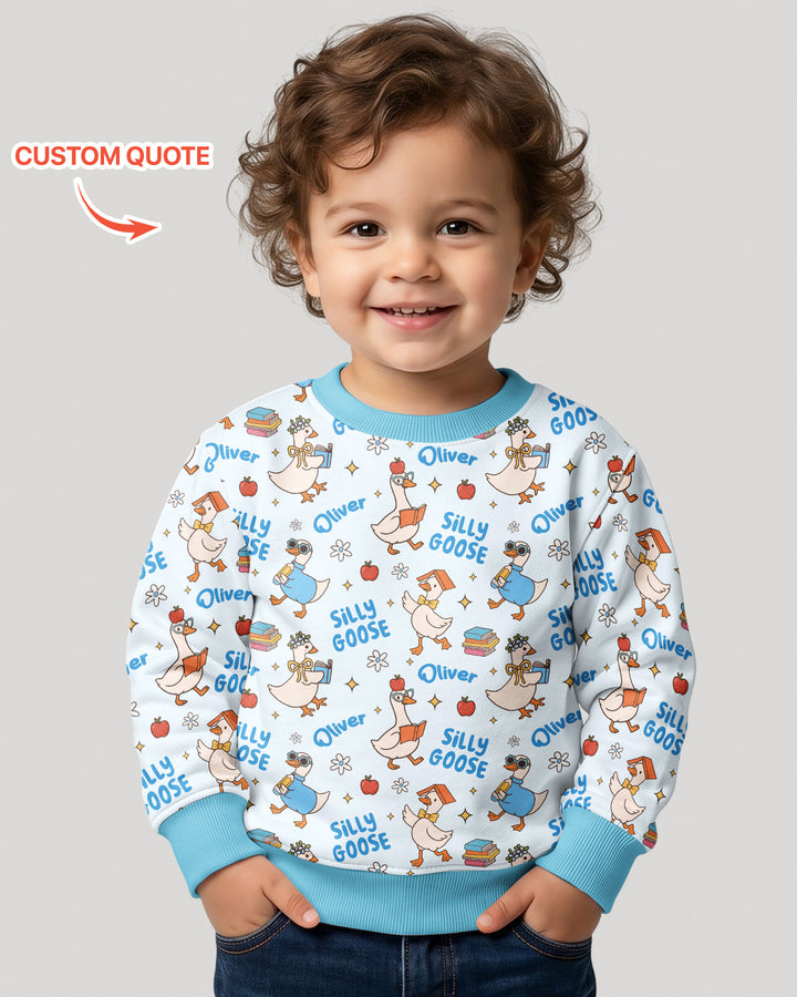 Custom Template Bambus-Rundhals-Sweatshirt