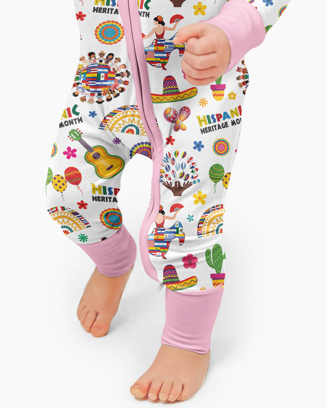 Gerippte Babykleidung mit individuellem Foto - Weich &amp; Skizzenhaft
