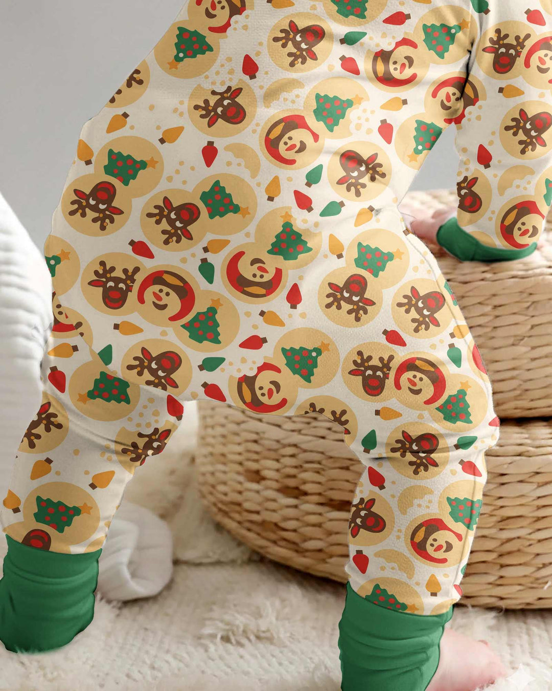 Christmas Sugar Cookie  Bamboo Convertible Zippy
