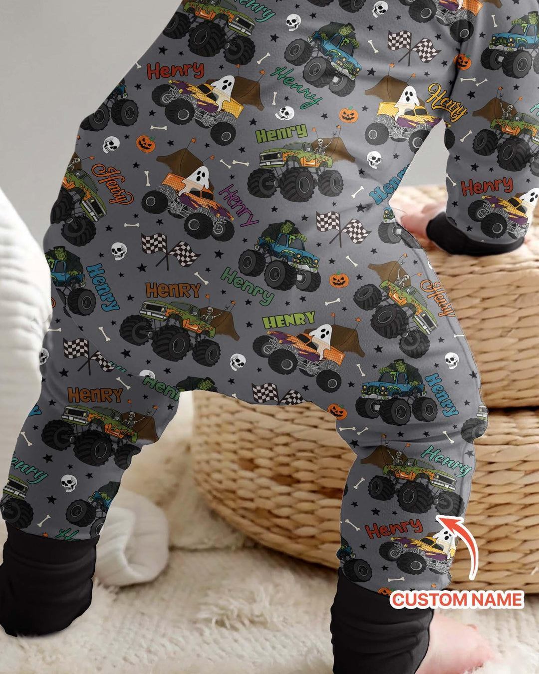 Gerippte Babykleidung mit individuellem Foto - Weich &amp; Skizzenhaft