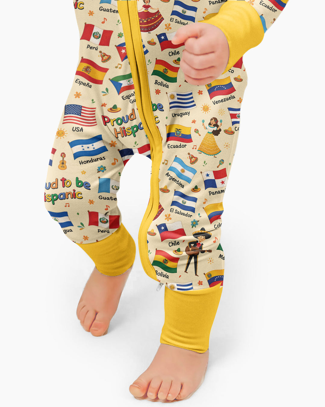 Proud To Be Hispanic Bamboo Convertible Zippy