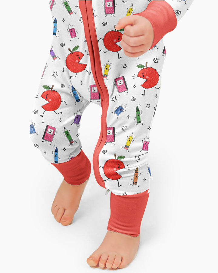 Gerippte Babykleidung mit individuellem Foto - Weich &amp; Skizzenhaft