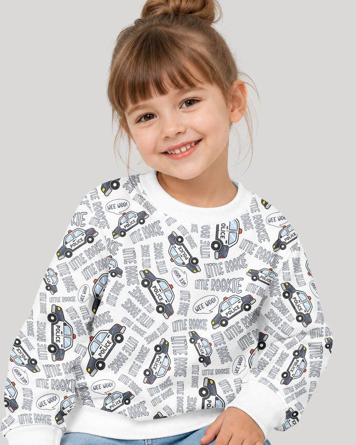 Little Rookie Bambus-Rundhals-Sweatshirt