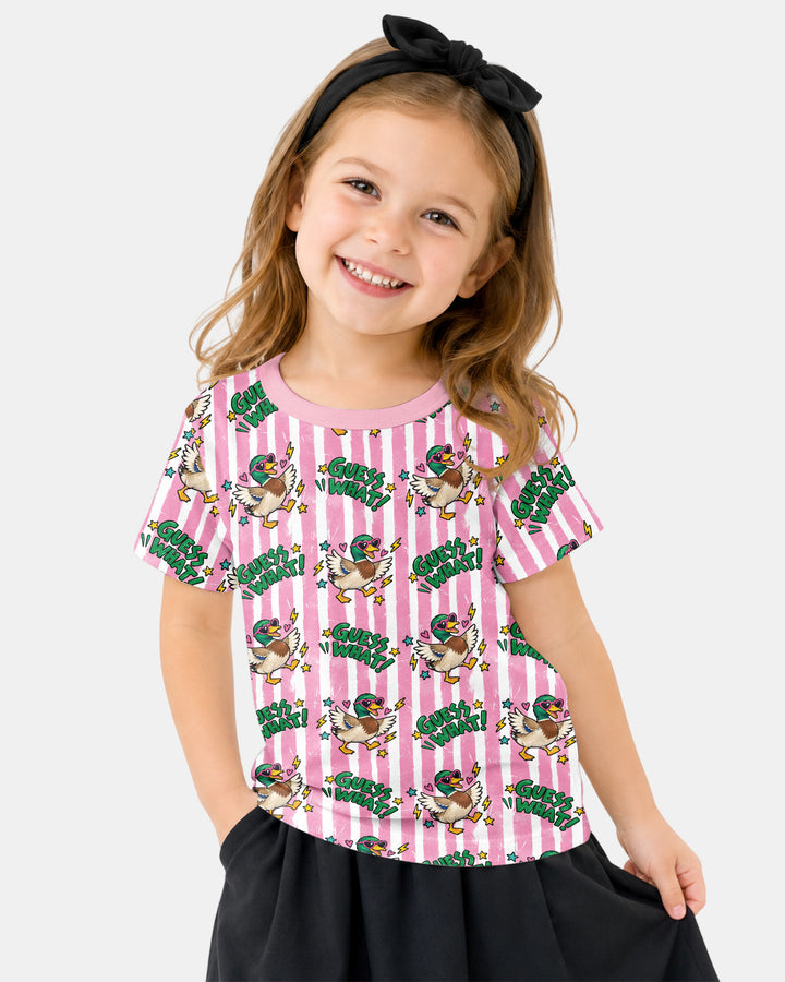 Guess What Mallard Butt Bamboo Crewneck T-Shirt