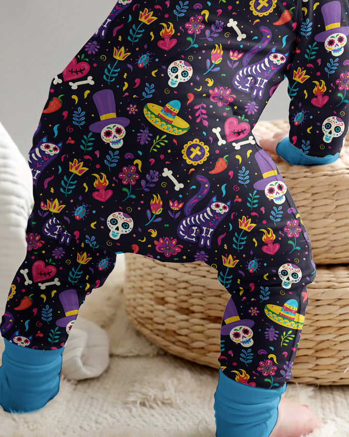 Gerippte Babykleidung mit individuellem Foto - Weich &amp; Skizzenhaft