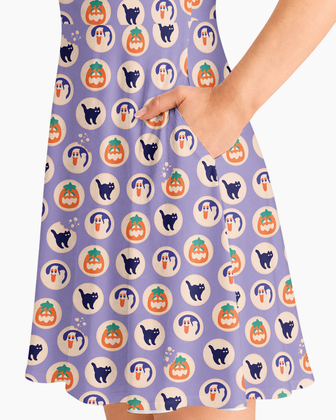 Vorlage Bambus Twirl Kleid