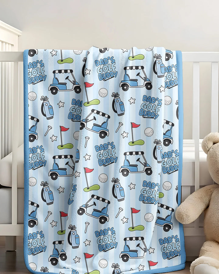 Dad's Golf Buddy Bamboo Blanket