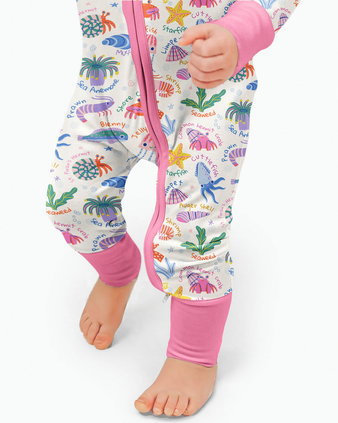 Tide Pool Pals Bamboo Convertible Zippy