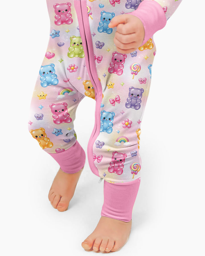 Gummy Bear Candyland Bamboo Convertible Zippy