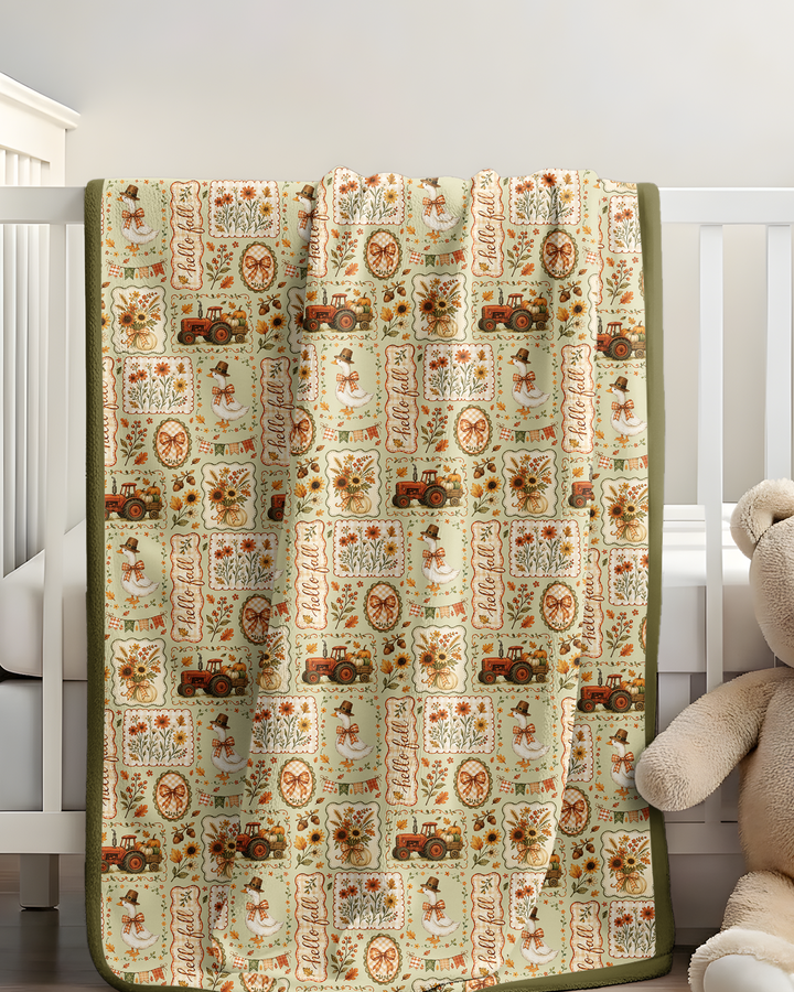 Vorlage Quilt Decke