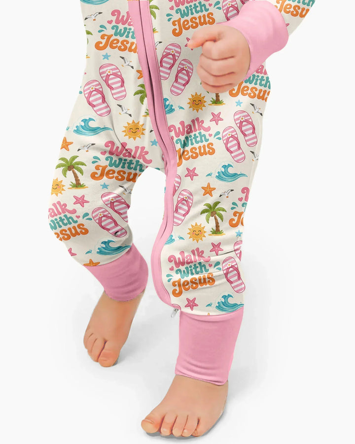 Groovy Summer Walk With Jesus Bamboo Convertible Zippy