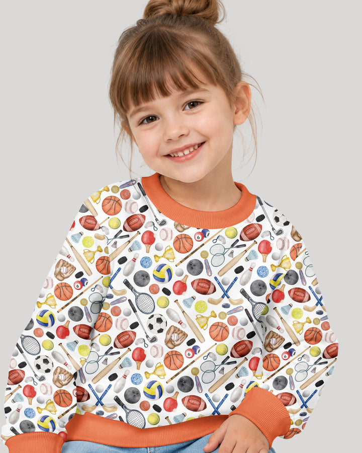 So Much Fun with Sports Bamboo Crewneck Sweatshirt