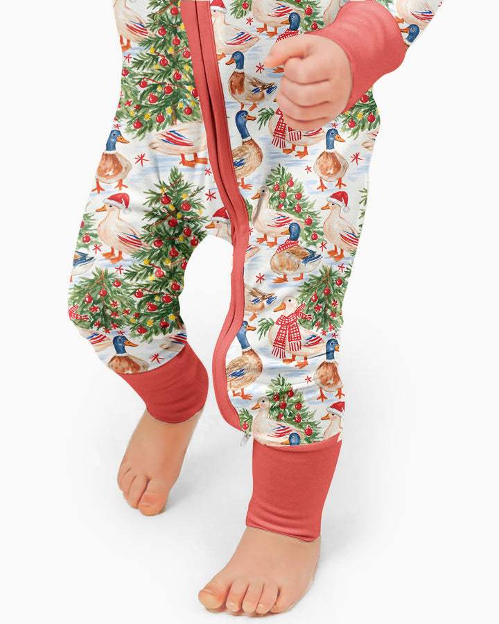 Christmas and Duck Bamboo Convertible Zippy