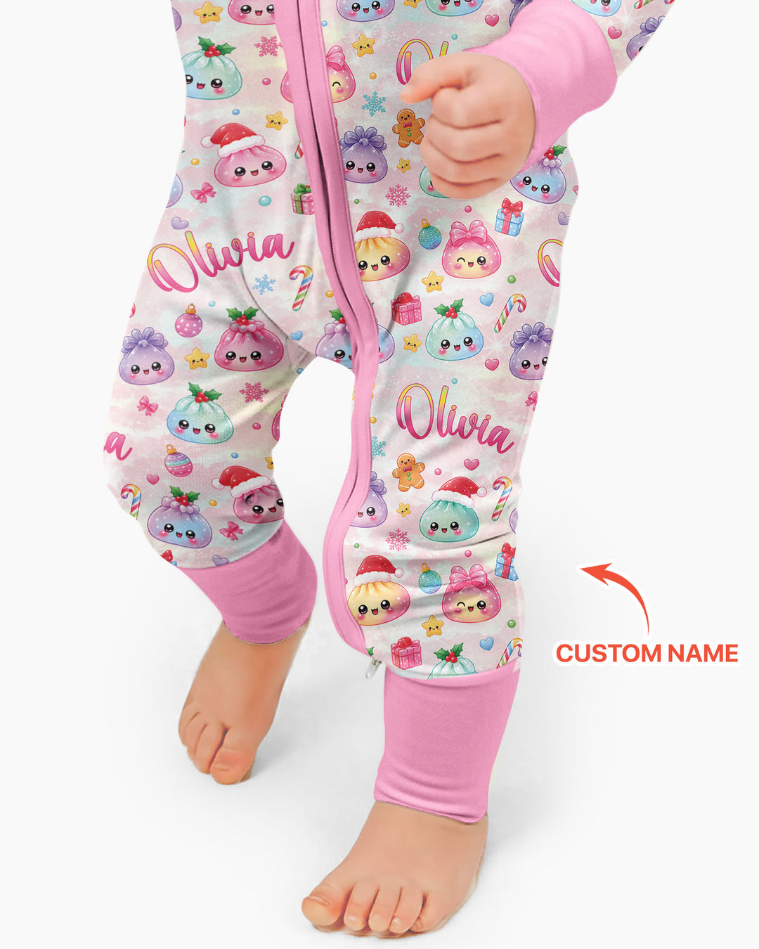 Christmas Dumpling Bamboo Convertible Zippy