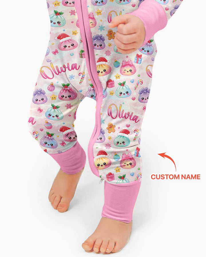 Christmas Dumpling Bamboo Convertible Zippy