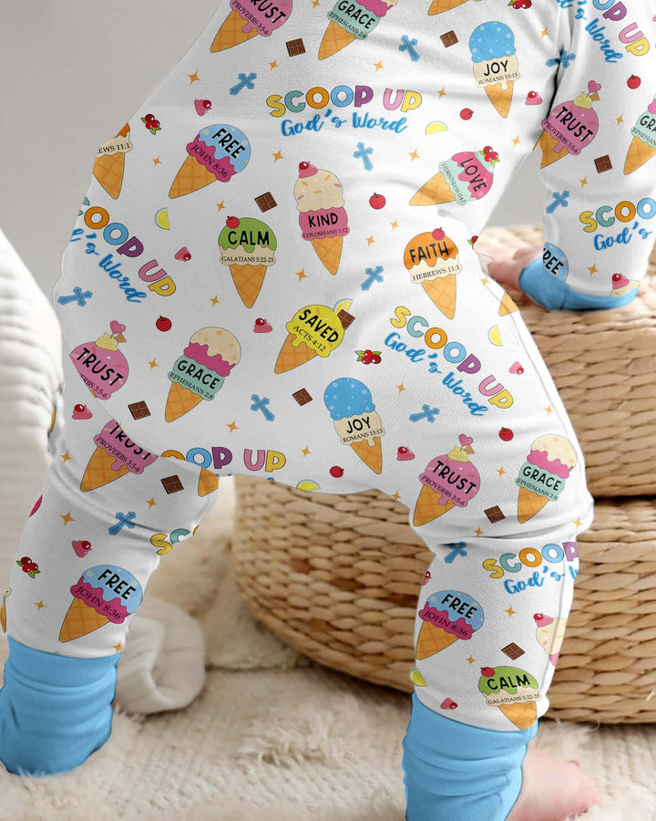 Ice Cream Summer Christian Bamboo Convertible Zippy