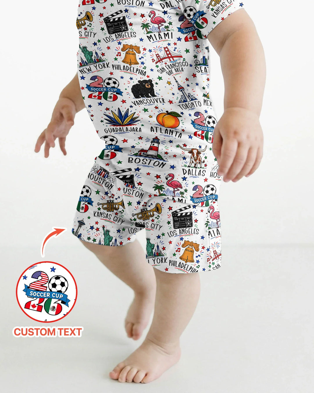 Schlafanzug-Set zweiteilig, kurze Ärmel, kurze Hose, Bambus