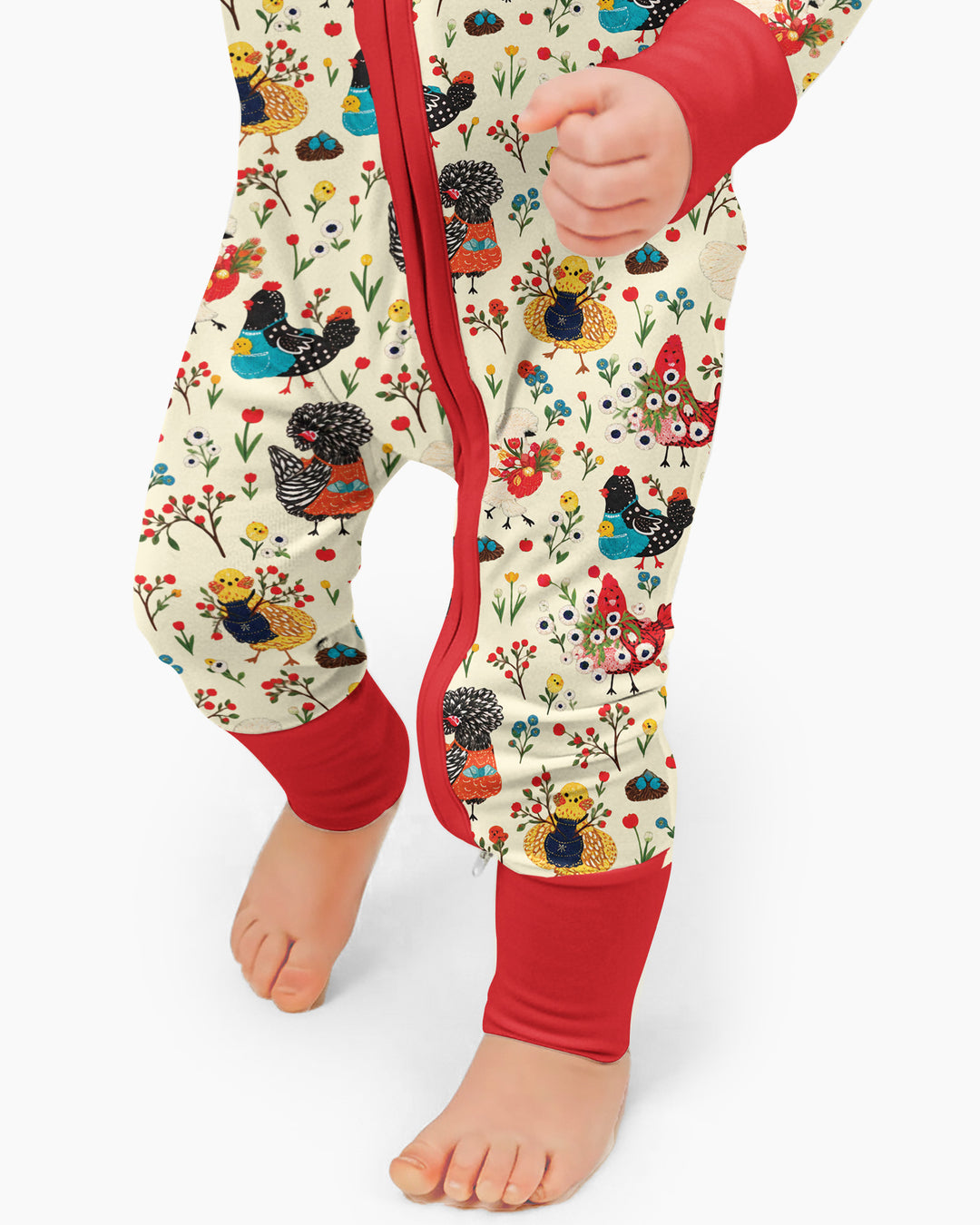 Chicken Garden Bamboo Convertible Zippy
