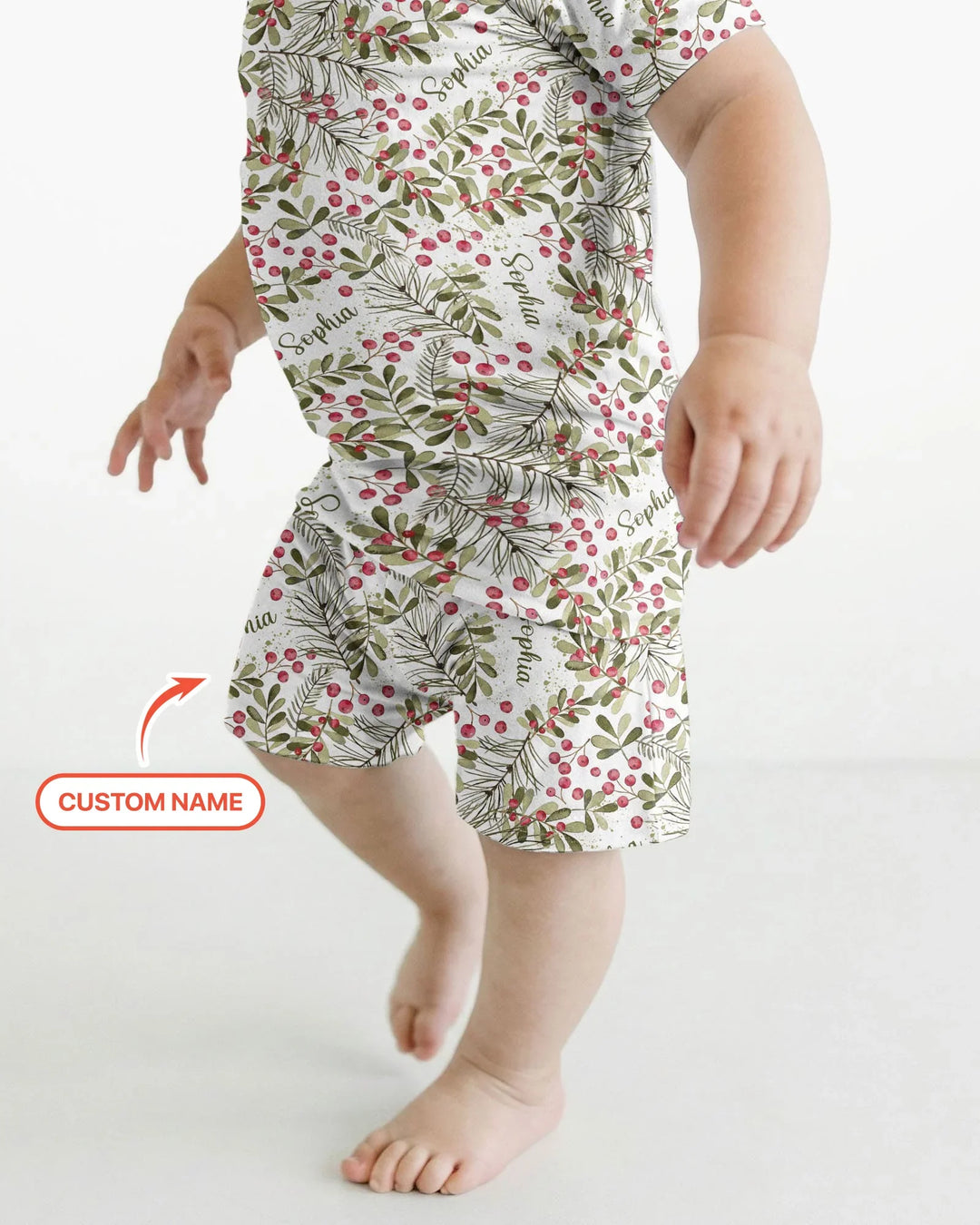 Zweiteiliges Pyjama-Set mit kurzen Ärmeln und Shorts im Sommer-Design