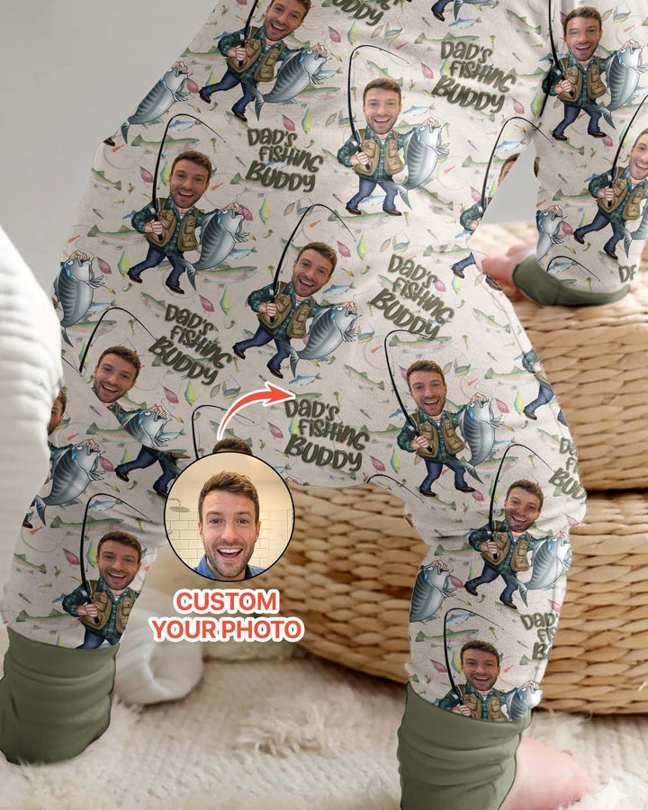 Gerippte Babykleidung mit individuellem Foto - Weich &amp; Skizzenhaft