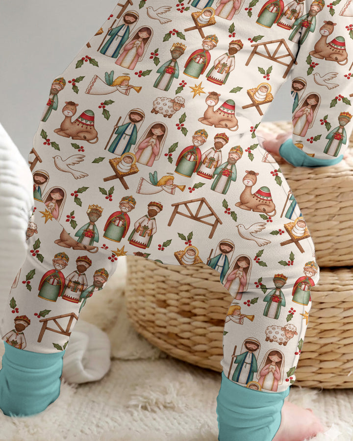 Holy Night Nativity Bamboo Convertible Zippy
