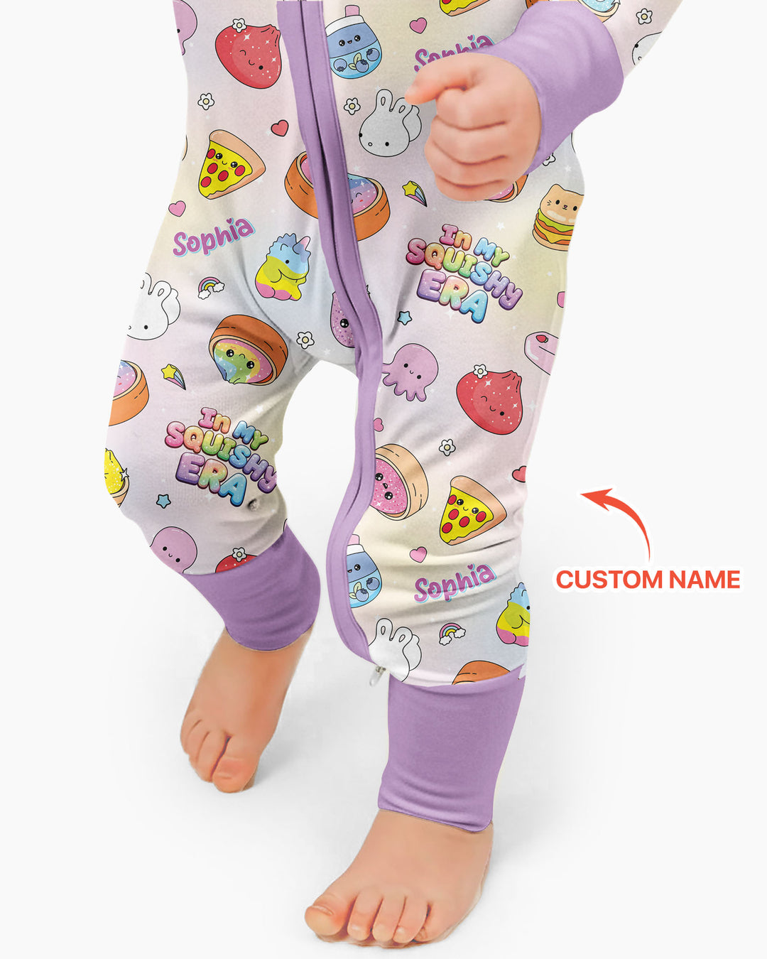 Custom Name In My Squishy Era Bamboo Convertible Zippy