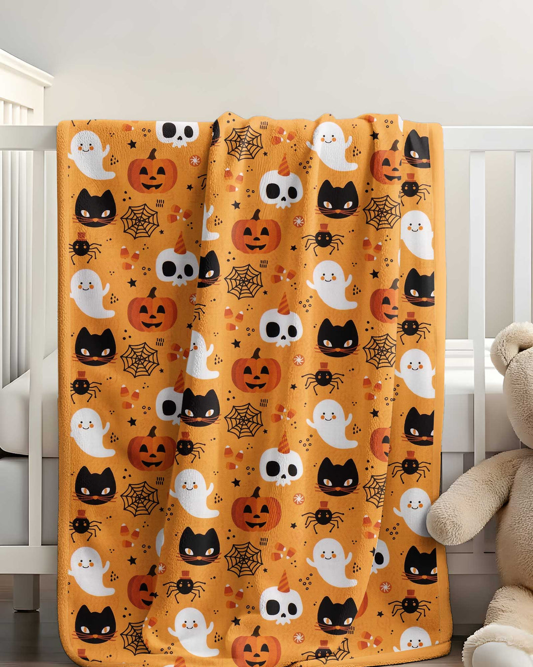 Halloween Party Bamboo Blanket