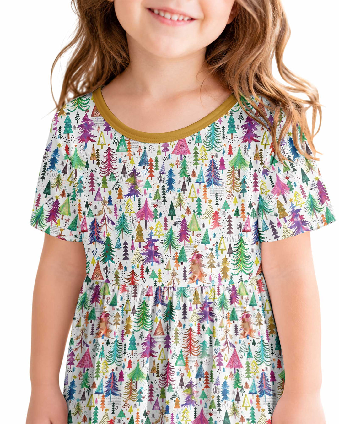 Christmas Trees Decoration Bamboo Twirl Dress