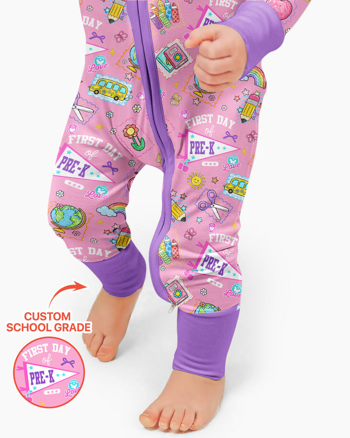Gerippte Babykleidung mit individuellem Foto - Weich &amp; Skizzenhaft