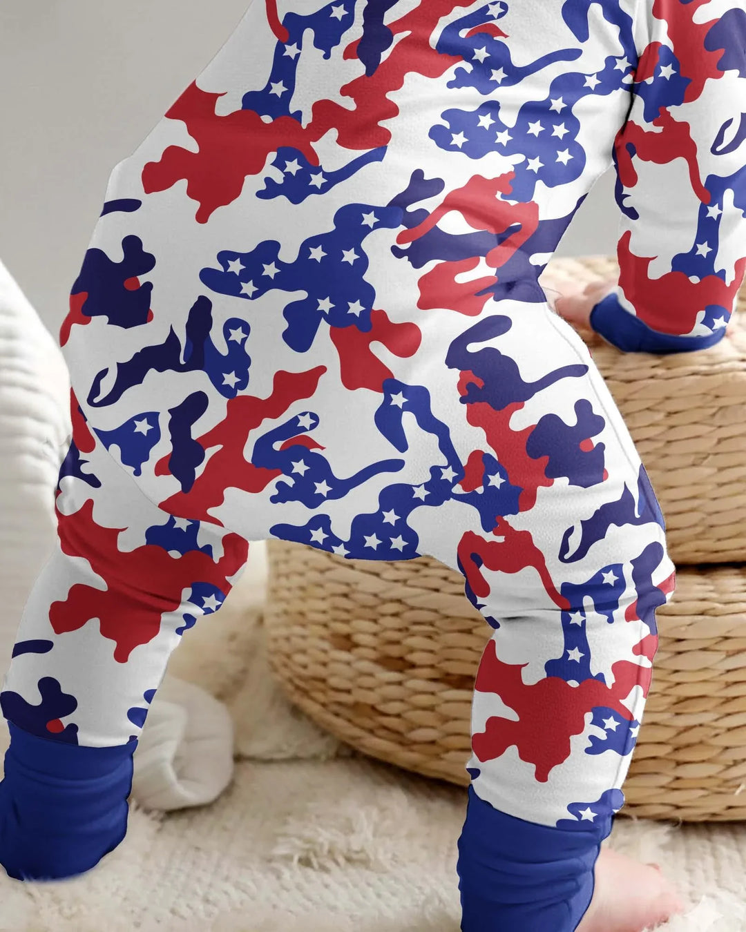Gerippte Babykleidung mit individuellem Foto - Weich &amp; Skizzenhaft