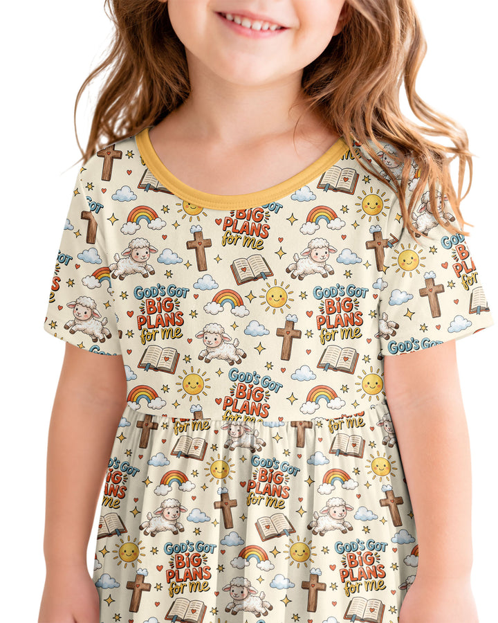 Vorlage Bambus Twirl Kleid