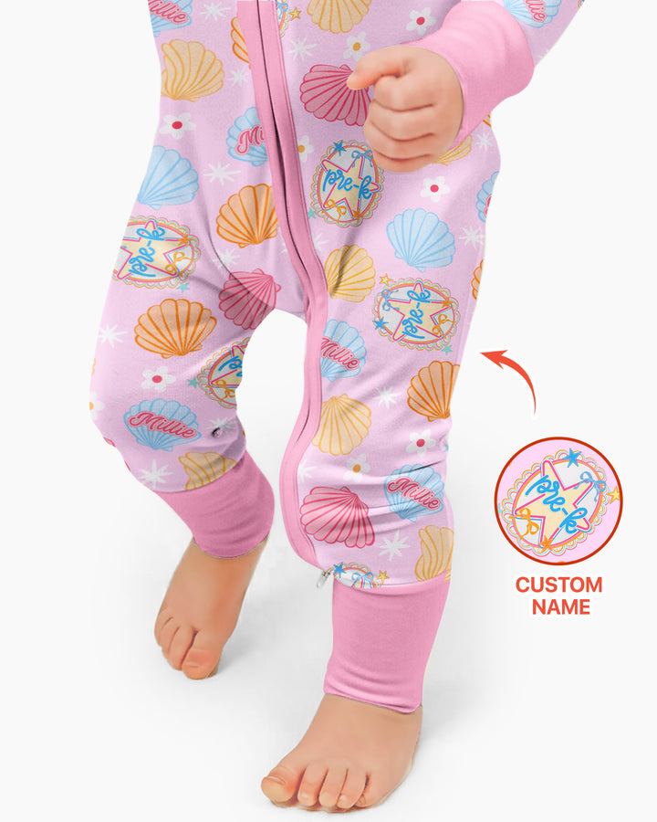Mermaid Back To School Bamboo Convertible Zippy