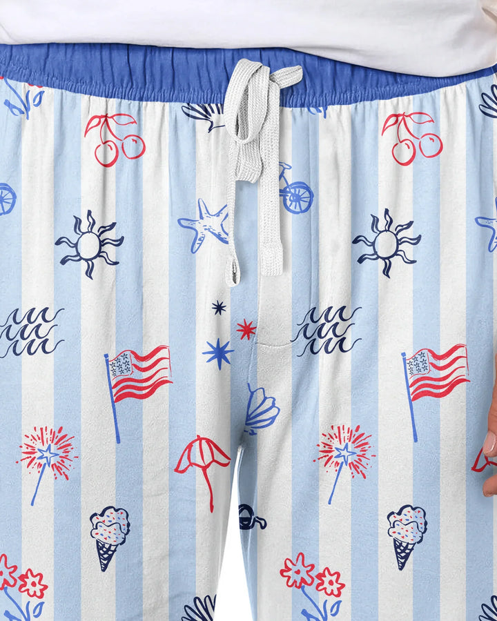 Vorlage Herren-Pyjama-Set